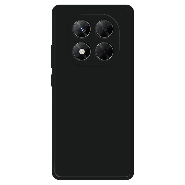 Pour Xiaomi Redmi Note 14 Pro 5G Étui TPU Protection Bords Droits Coque de Téléphone - Noir