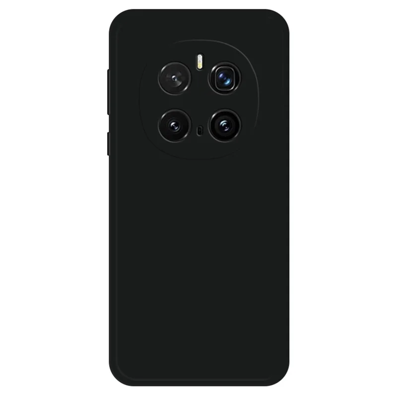 For Honor Magic7 Pro 5G TPU Case Straight Edge Protection Phone Cover - Black