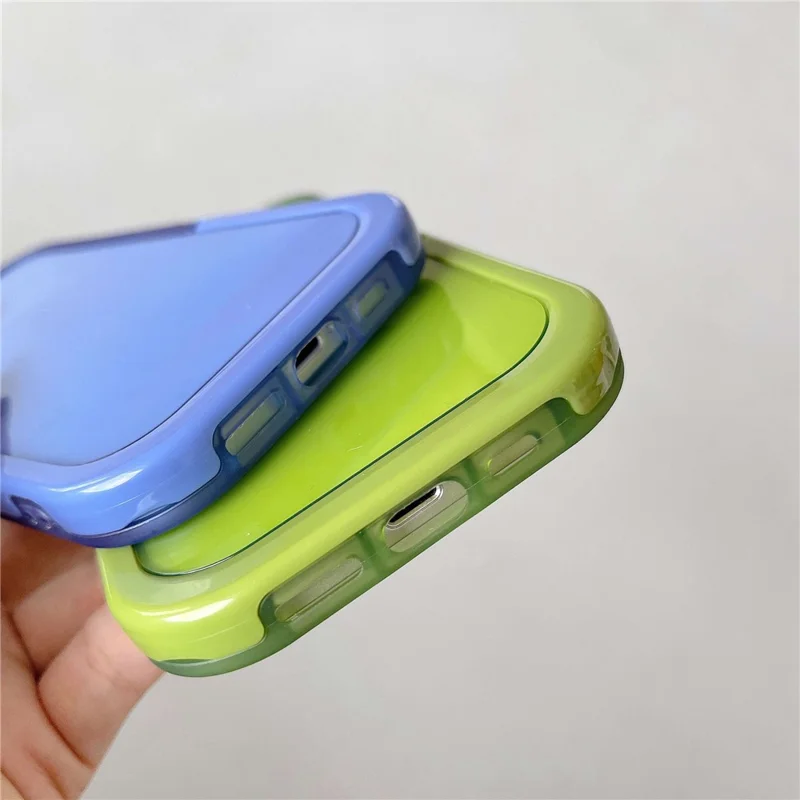 Cell Phone Case for iPhone 14 Plus, Scratch-resistant Kickstand Rear Camera Ring Phone Protective Back Cover - Blue