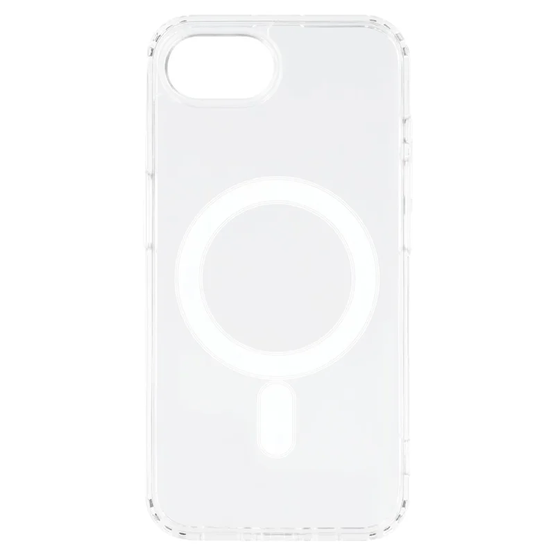 Funda magnética para iPhone 16e Cubierta de teléfono transparente de Acrílico+TPU