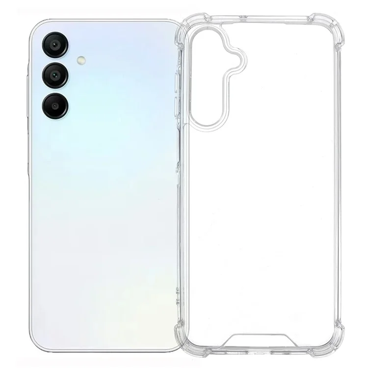 Compra em Bulk para Samsung Galaxy A25 5G (Global) (161,0 x 76,5 x 8,3mm) Capa com Cantos Reforçados TPU + PC 1,0mm Capa de Celular à Prova de Impacto