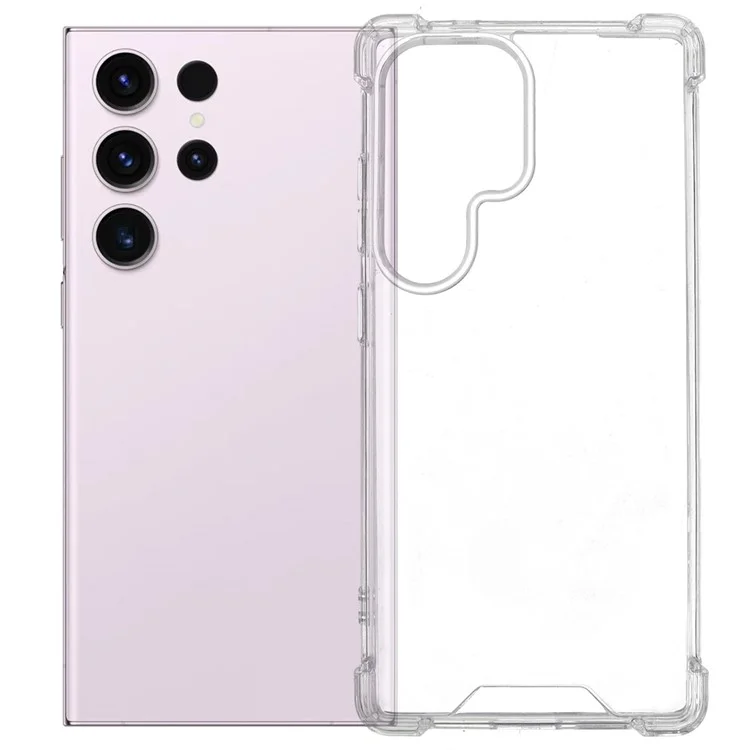 Achat en gros pour Coque Samsung Galaxy S23 Ultra Coins Renforcés TPU + PC 1,5 mm Housse de Protection Antichoc pour Téléphone
