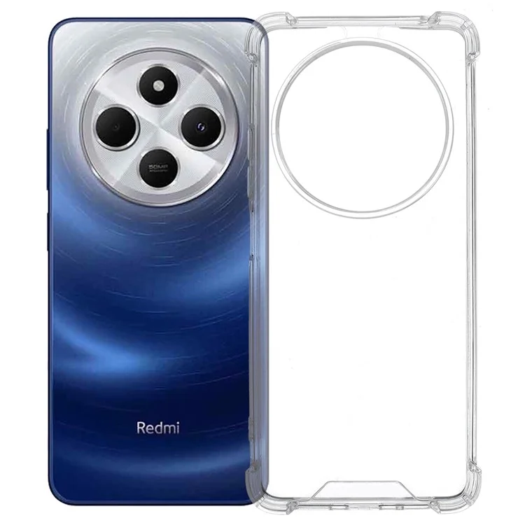 Compra em Atacado para Capinha Xiaomi Redmi 14C 5G com Cantos Reforçados TPU + PC 1,5mm Capa Antichoque para Celular