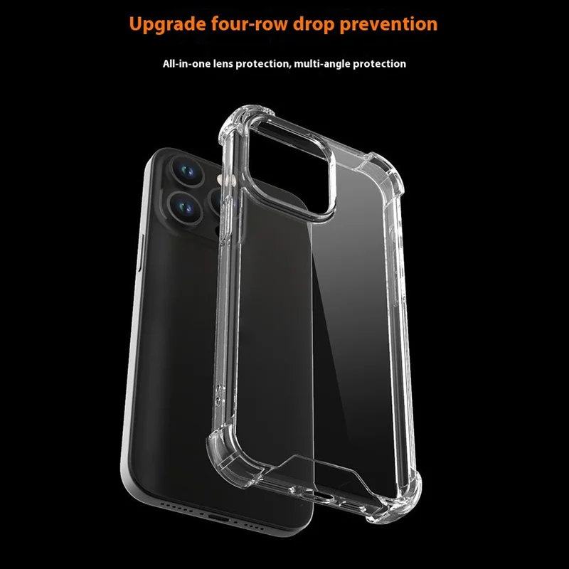 Bulk Purchasing For iPhone 13 Pro Case Reinforced Corners TPU + PC 1.0mm Shockproof Phone Cover