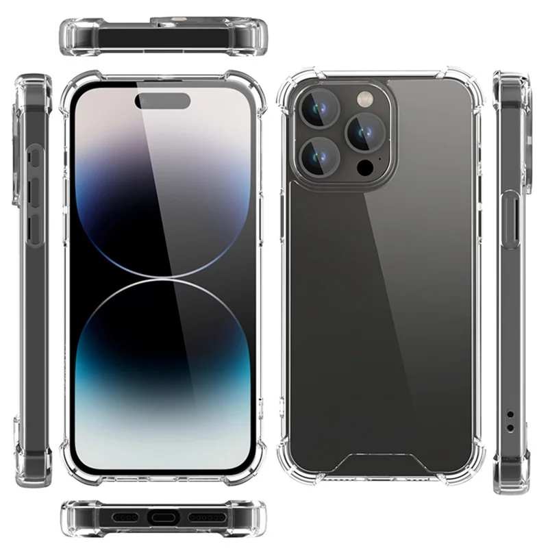 Achat en gros pour étui iPhone 13 Pro Max Coins renforcés TPU + PC 1,0 mm Coque de téléphone antichoc