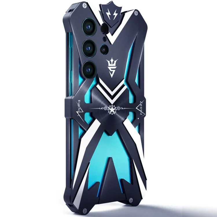 Capa para Samsung Galaxy S25 Ultra à Prova de Choque em Liga de Alumínio para Smartphone