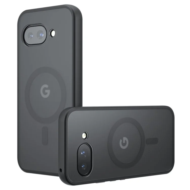 For Google Pixel 9a Case Compatible with MagSafe TPU + PC Matte Skin Touch Phone Cover