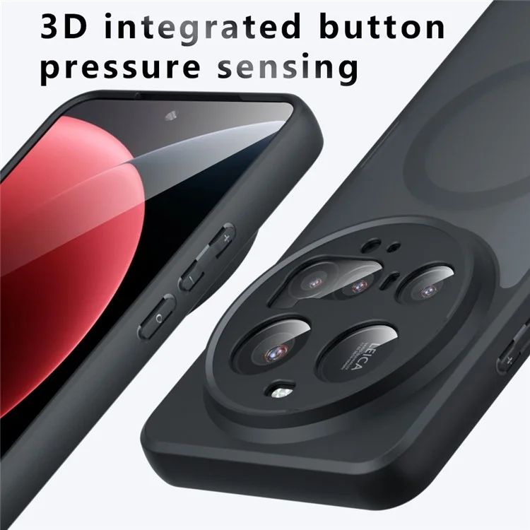 For Xiaomi 15 Ultra Case Compatible with MagSafe TPU + PC Matte Skin Touch Phone Cover
