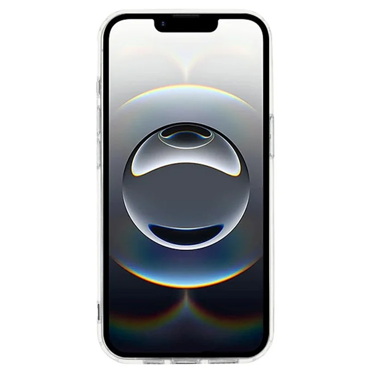 Cover per iPhone 16e Compatibile con MagSafe TPU + PC Cover Posteriore Trasparente