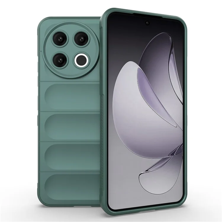 For TECNO Spark 30 Pro 4G Case Anti-Drop Soft TPU Rugged Phone Back Cover - Green