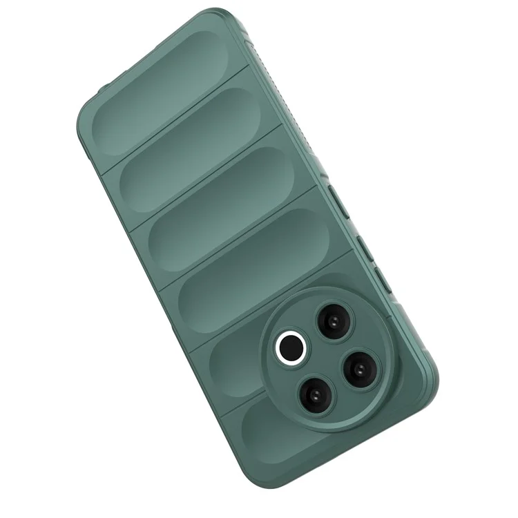 For TECNO Spark 30 Pro 4G Case Anti-Drop Soft TPU Rugged Phone Back Cover - Green