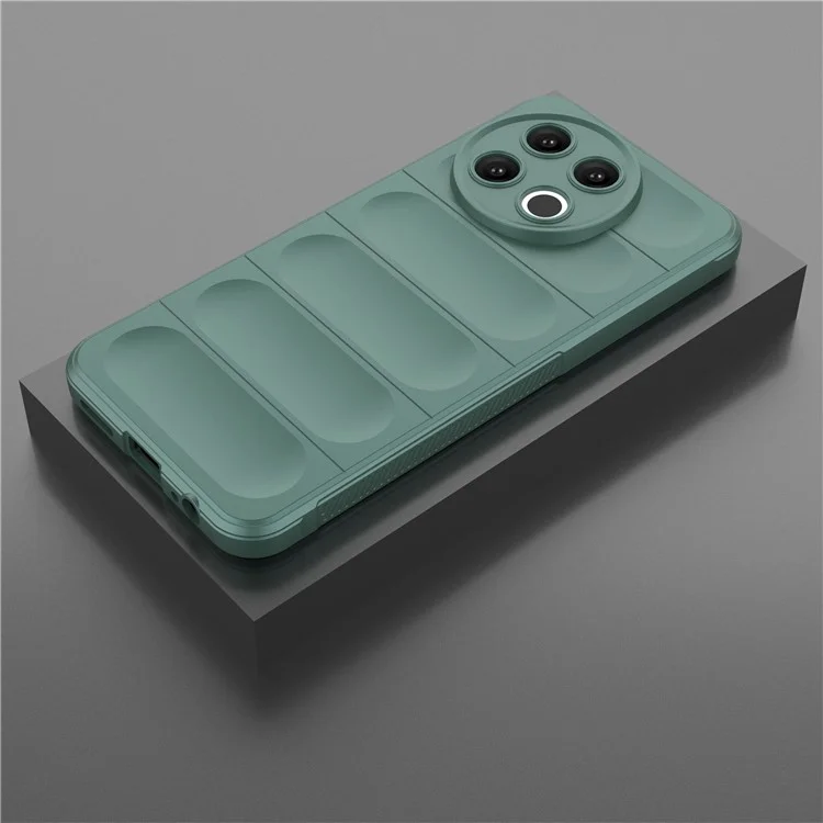 For TECNO Spark 30 Pro 4G Case Anti-Drop Soft TPU Rugged Phone Back Cover - Green