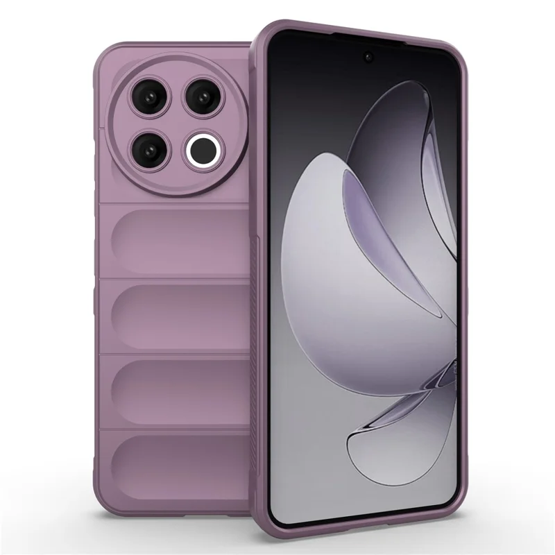 For TECNO Spark 30 Pro 4G Case Anti-Drop Soft TPU Rugged Phone Back Cover - Light Purple