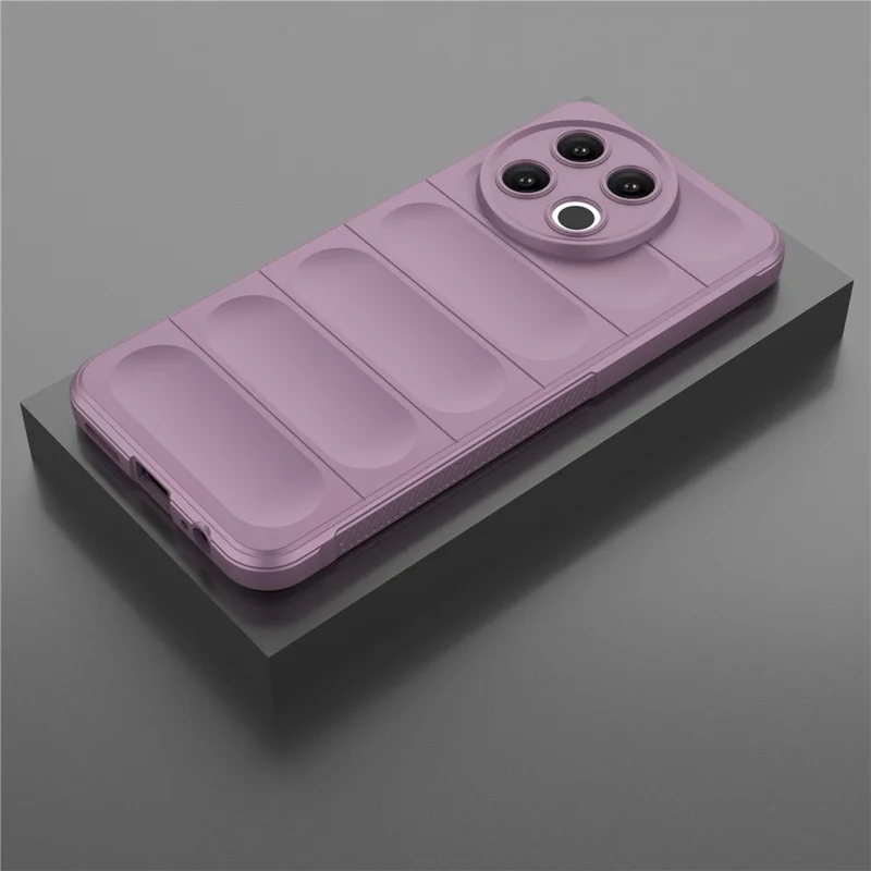 For TECNO Spark 30 Pro 4G Case Anti-Drop Soft TPU Rugged Phone Back Cover - Light Purple