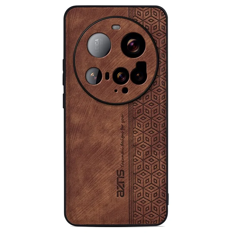 AZNS Für Xiaomi 15 Ultra Hülle Schützende PU-Leder umhüllte TPU-Handyhülle - Braun