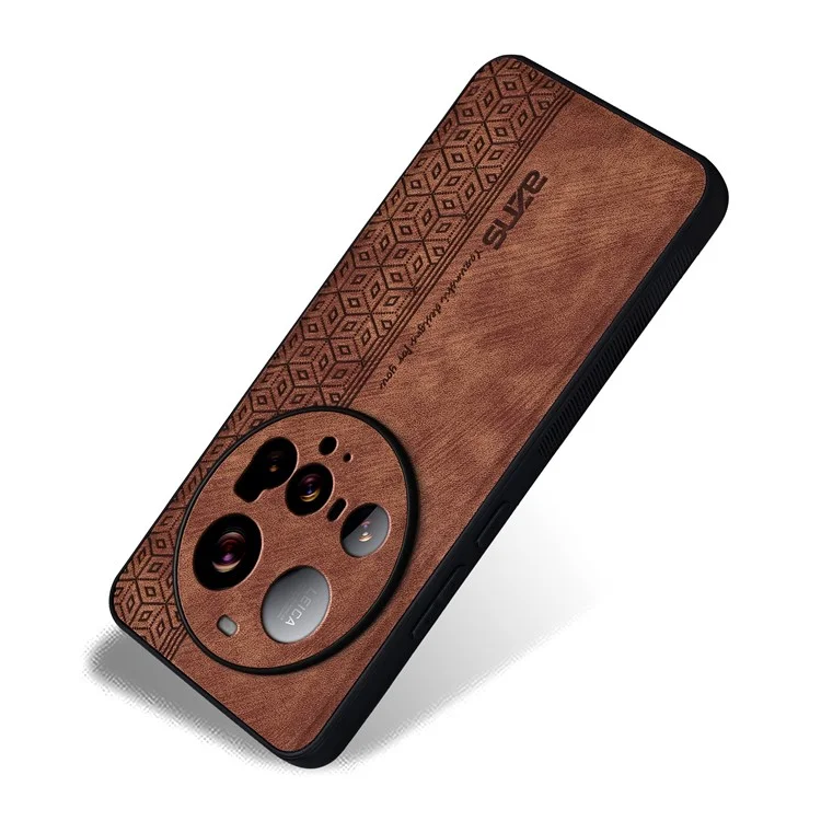 AZNS Für Xiaomi 15 Ultra Hülle Schützende PU-Leder umhüllte TPU-Handyhülle - Braun