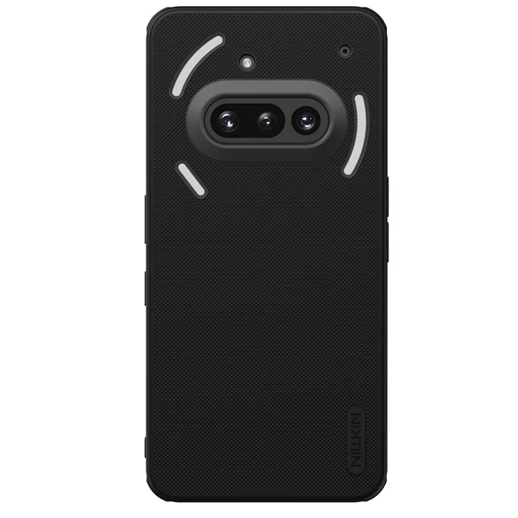 NILLKIN Frosted Shield Pro For Nothing Phone (3a) Case Matte PC + TPU Phone Cover - Black