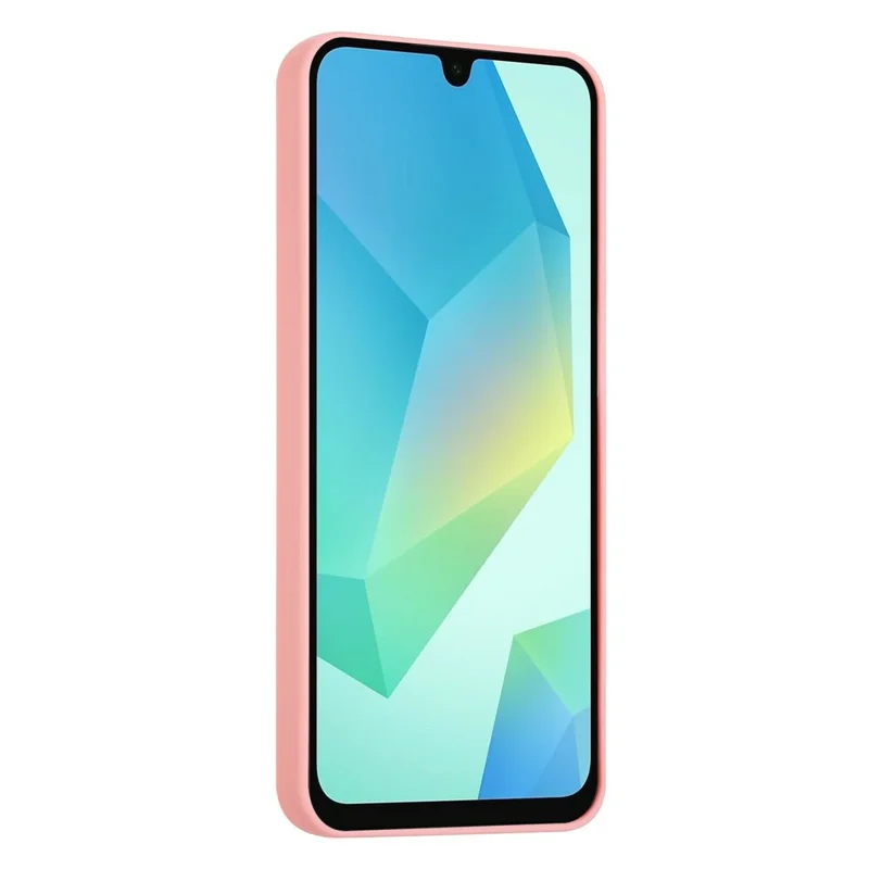 For Samsung Galaxy A56 5G Case Card Slot Matte Fingerprint-Free Back Cover - Pink