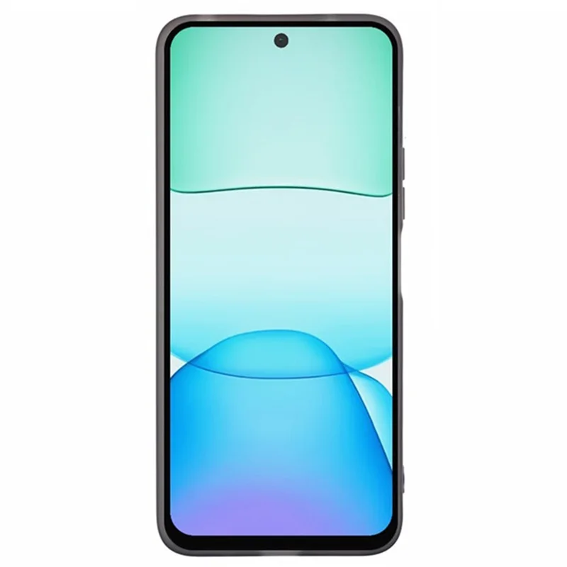 WANLONFENG DKSM2 Series Clear Case for Xiaomi Redmi 13 4G  /  13 5G TPU Phone Cover with 2Pcs Screen Film  /  Electroplated Lens Frame - Transparent Black