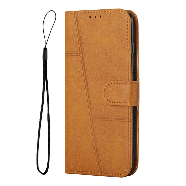 For Honor X9c 5G  /  X60 Pro 5G Case Leather Stand Protective Phone Cover - Yellow