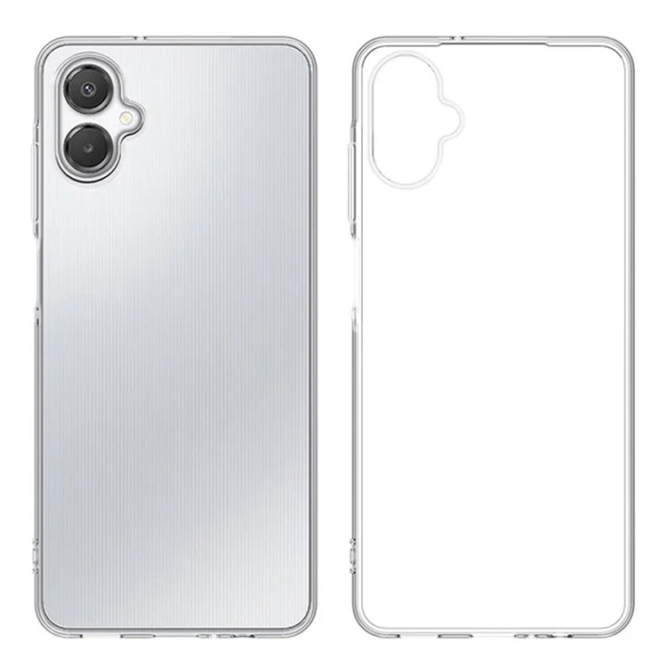 For Samsung Galaxy A06 5G Case Slim Fit Transparent Soft TPU Phone Cover