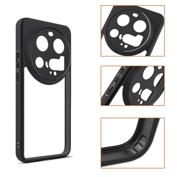 Funda para Xiaomi 15 Ultra Anticaídas PC + TPU Transparente para Móvil
