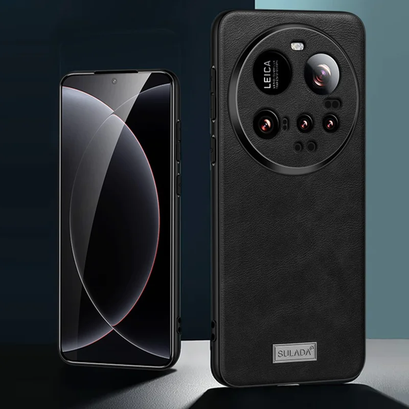 SULADA For Xiaomi 15 Ultra Case PU Leather + TPU + PC Back Phone Cover - Blue