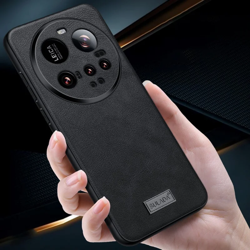 SULADA For Xiaomi 15 Ultra Case PU Leather + TPU + PC Back Phone Cover - Blue