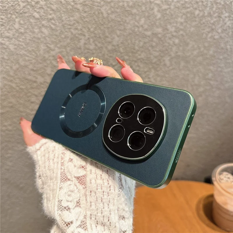 DEKKER For Honor Magic7 Pro 5G Magnetic Case PU + TPU Phone Back Cover - Blue