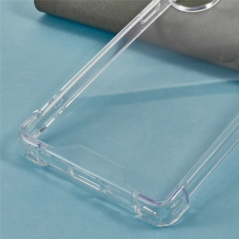 For Samsung Galaxy S24 Ultra Clear Phone Case TPU + Acrylic 1.5mm Shockproof Back Cover