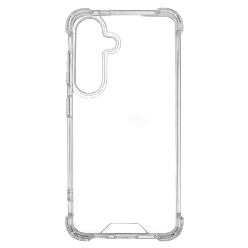 For Samsung Galaxy S25+  /  S24+ Clear Phone Case TPU + Acrylic 1.5mm Shockproof Back Cover