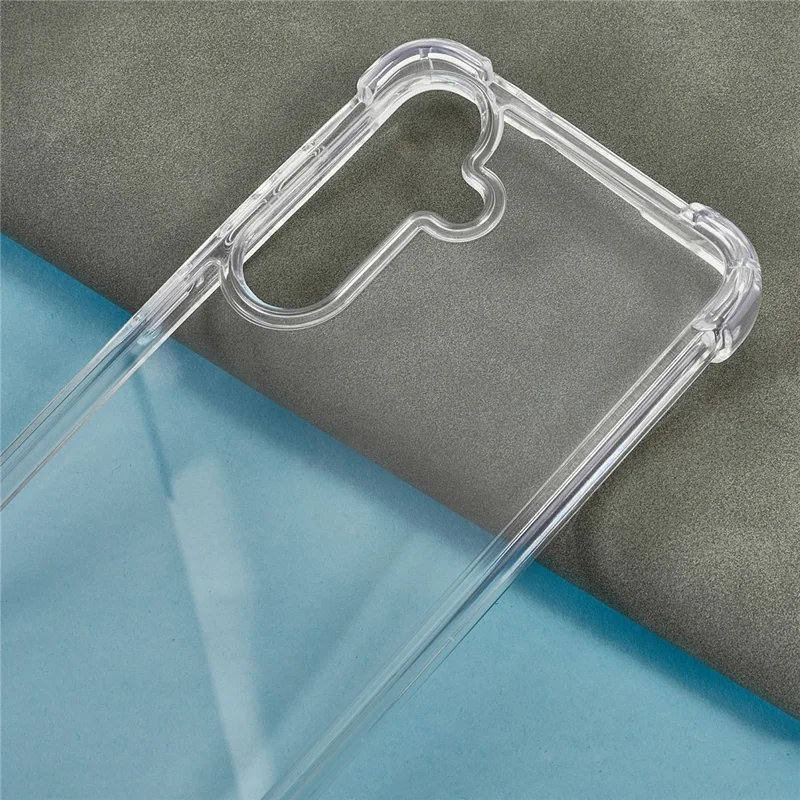 For Samsung Galaxy A55 5G Clear Phone Case TPU + Acrylic 1.5mm Shockproof Back Cover