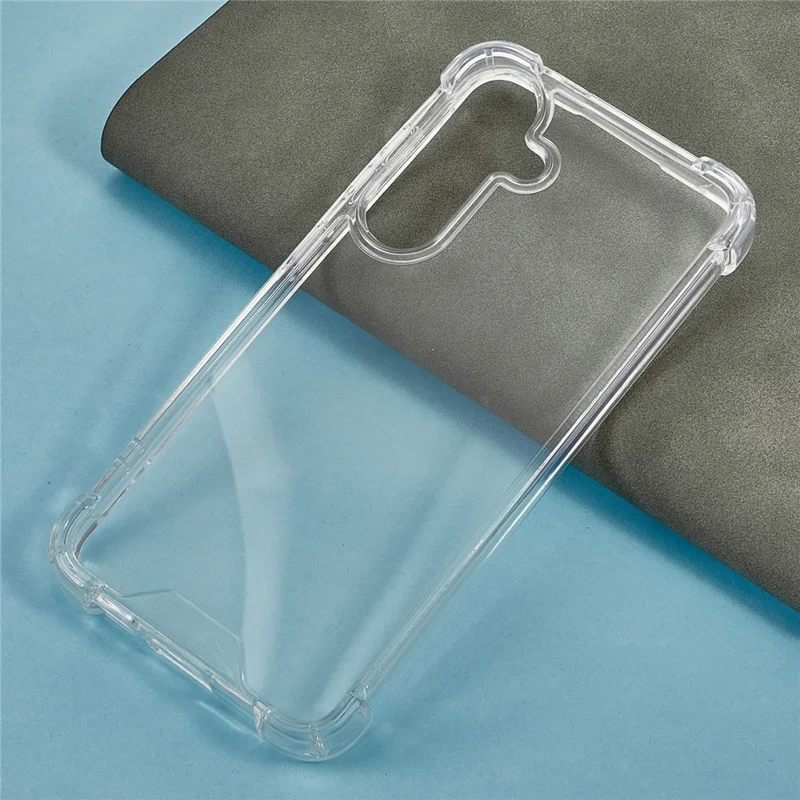 Per Samsung Galaxy A54 5G Cover Telefono Trasparente TPU + Acrilico 1,5 mm Custodia Posteriore Antiurto