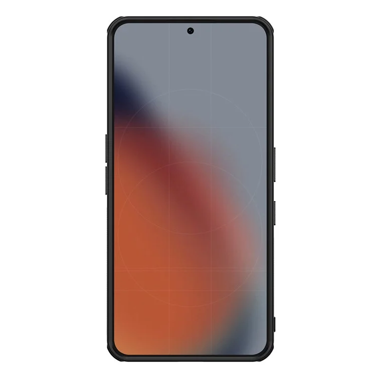 NILLKIN Frosted Shield Pro per Nothing Phone (3a) Pro Cover Opaco PC + TPU - Nero