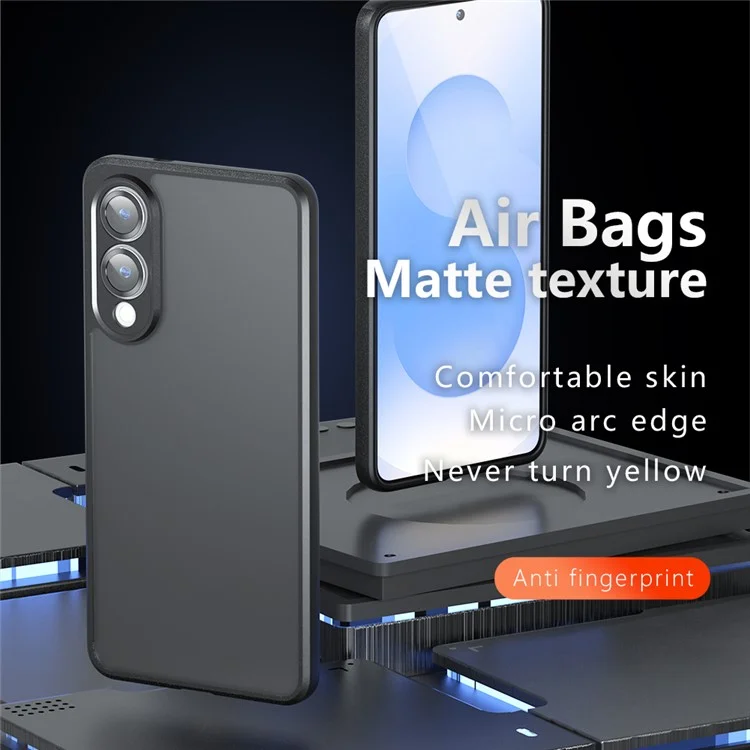 For Samsung Galaxy S25 Edge Case Drop Proof TPU + PC Matte Back Phone Cover