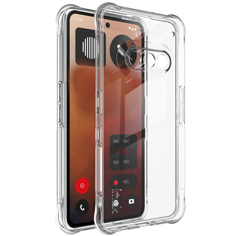 Capa IMAK para Nothing Phone (3a) TPU com Proteção Antichoque Airbag - Transparente