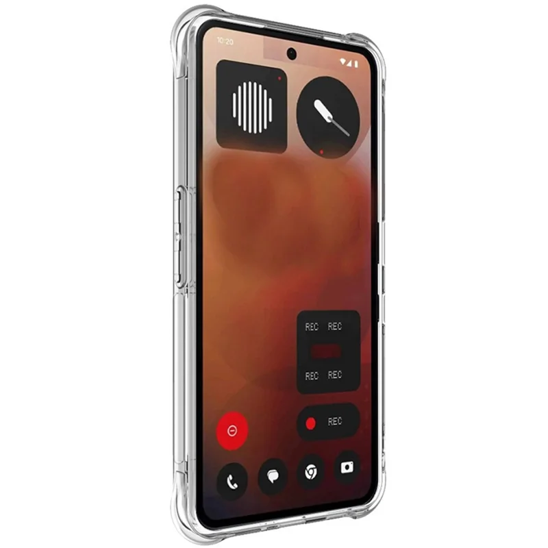 Capa IMAK para Nothing Phone (3a) TPU com Proteção Antichoque Airbag - Transparente