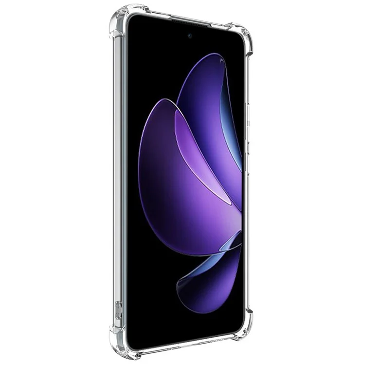 Capa IMAK UX-4 Series para Oppo Reno13 F 4G / 5G Proteção de Quatro Cantos à Prova de Impacto em TPU Transparente