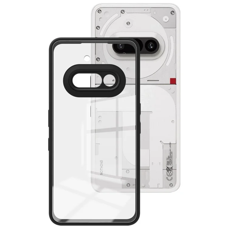Étui IMAK UX-9A Série pour Nothing Phone (3a) Coque Transparente TPU PC Coins Renforcés