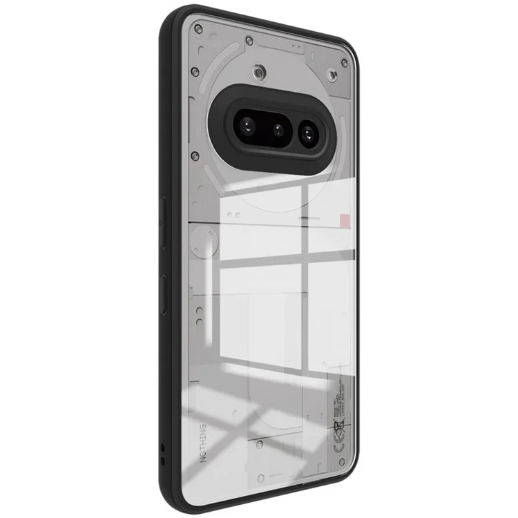 Étui IMAK UX-9A Série pour Nothing Phone (3a) Coque Transparente TPU PC Coins Renforcés
