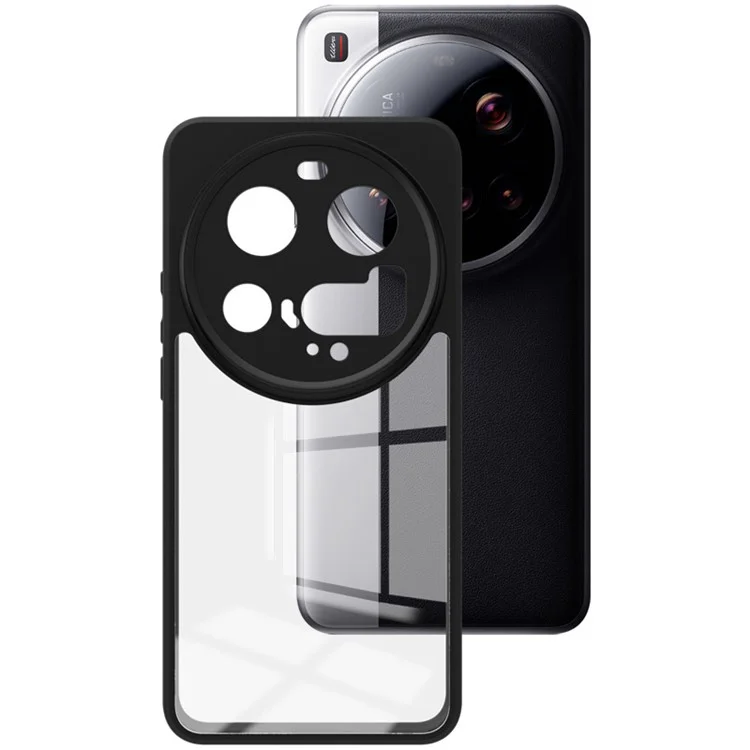 Funda IMAK UX-9A para Xiaomi 15 Ultra, Carcasa Transparente de TPU y PC con Esquinas Reforzadas
