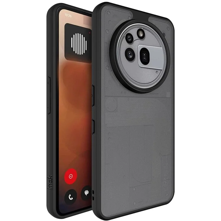 Étui IMAK UX-9B Series pour Nothing Phone (3a) Pro - Coque de téléphone mate en PC et TPU avec mini protection gonflable