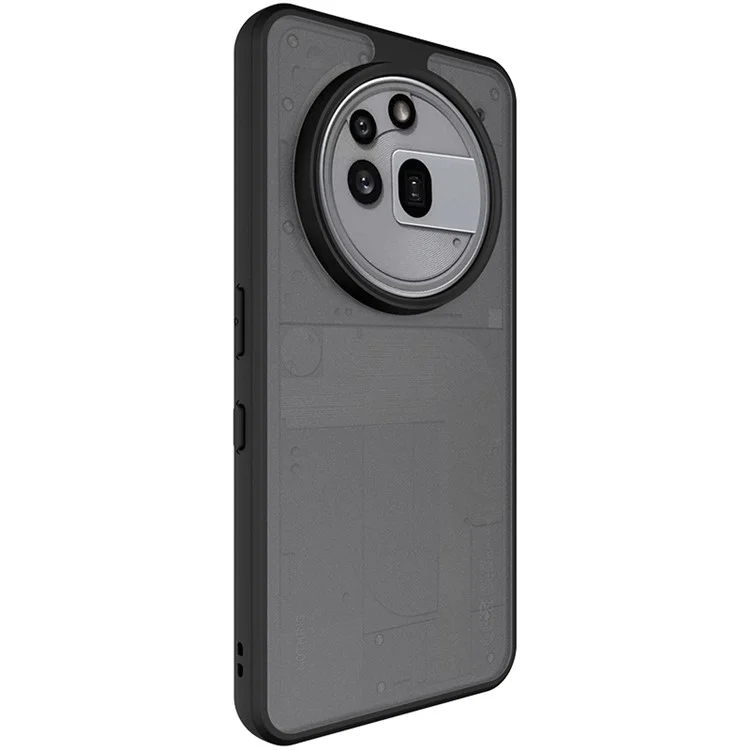Étui IMAK UX-9B Series pour Nothing Phone (3a) Pro - Coque de téléphone mate en PC et TPU avec mini protection gonflable
