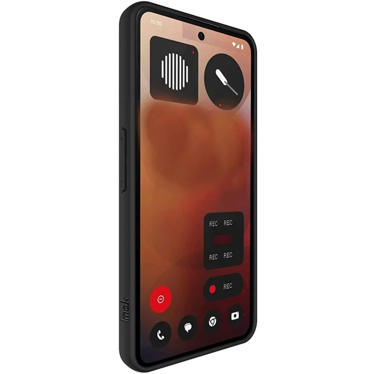 Étui IMAK UX-9B Series pour Nothing Phone (3a) Pro - Coque de téléphone mate en PC et TPU avec mini protection gonflable