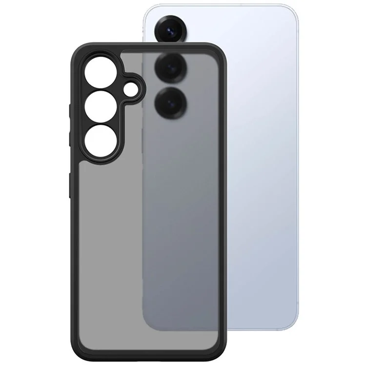 Série IMAK UX-9B pour Étui Samsung Galaxy S25+ Minuscule Airbag PC TPU Couverture de téléphone mate