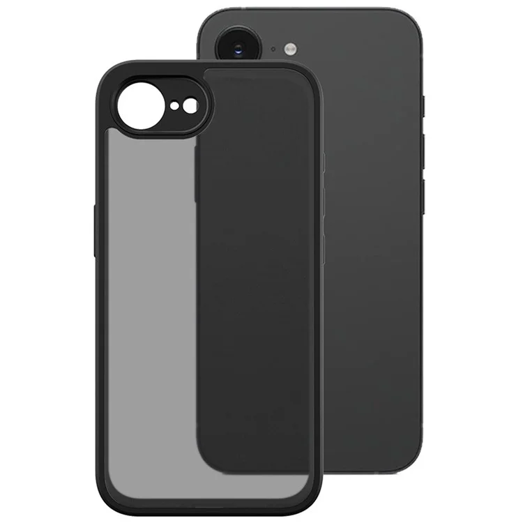 Étui IMAK UX-9B Series pour iPhone 16e avec Coussin d'Air Minuscule - Coque de Téléphone Mate en PC et TPU