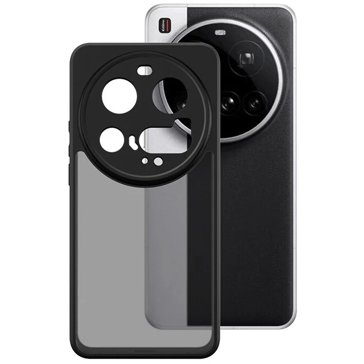 Étui IMAK UX-9B Série pour Xiaomi 15 Ultra - Coque de téléphone mate en PC et TPU avec mini coussin d'air