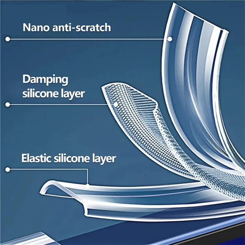 SHANWO For Samsung Galaxy S25 TPU Clear Case 1.5mm Shockproof Mobile Back Cover