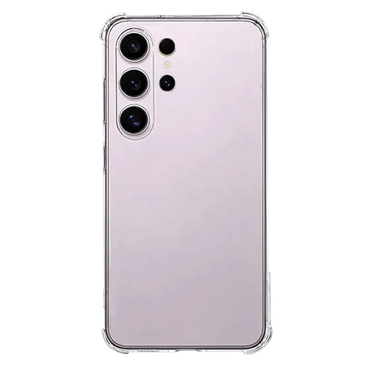 SHANWO For Samsung Galaxy S24 Ultra TPU Clear Case 1.5mm Shockproof Mobile Back Cover