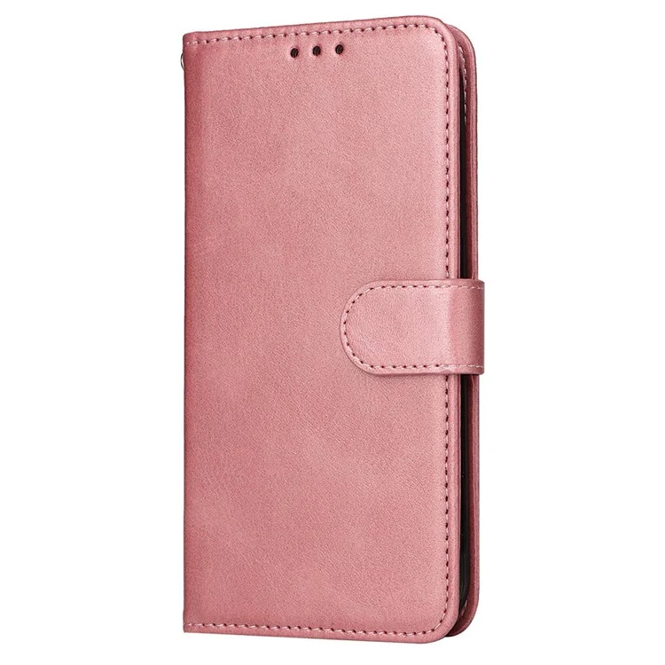 For Honor X8c 4G Case Wallet PU Leather Folio Flip Phone Cover - Pink